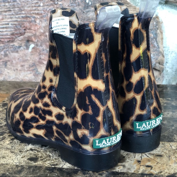 NEW Lauren Ralph Lauren Tally Short Rain Booties - Picture 7 of 16